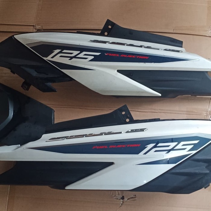 {ElvinaStore} cover body belakang samping soul gt robot 125 fi 2sx Limited