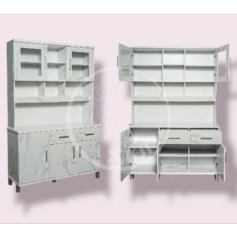 Lemari Dapur Kitchen Set  KS GENIUS ( Cargo aplikasi )