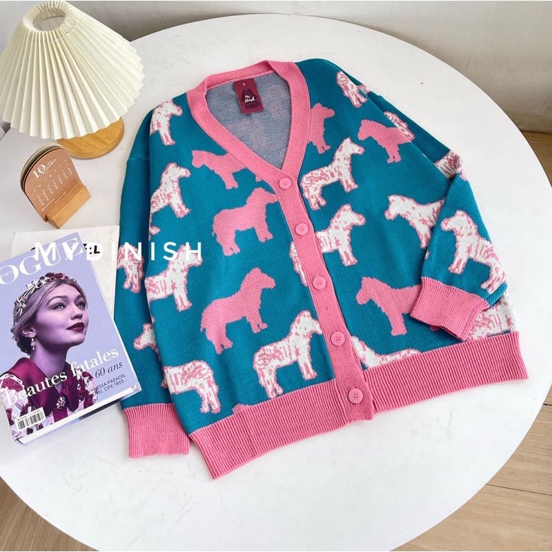 Titania Horse Cardy - Cardigan Oversize Wanita Terbaru