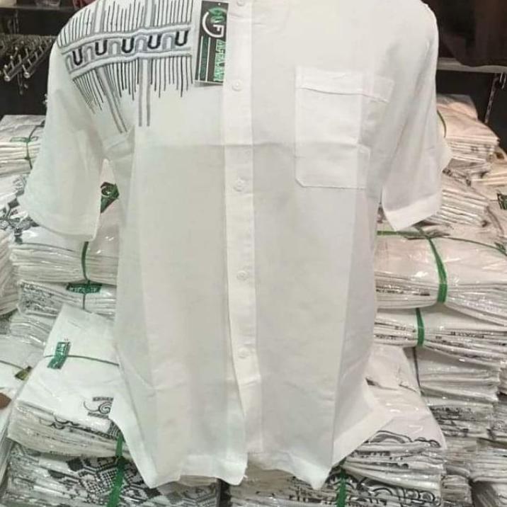 Buruan Beli TNQTR Baju Koko Putih Bordir Dewasa Baju Koko 72 Murah