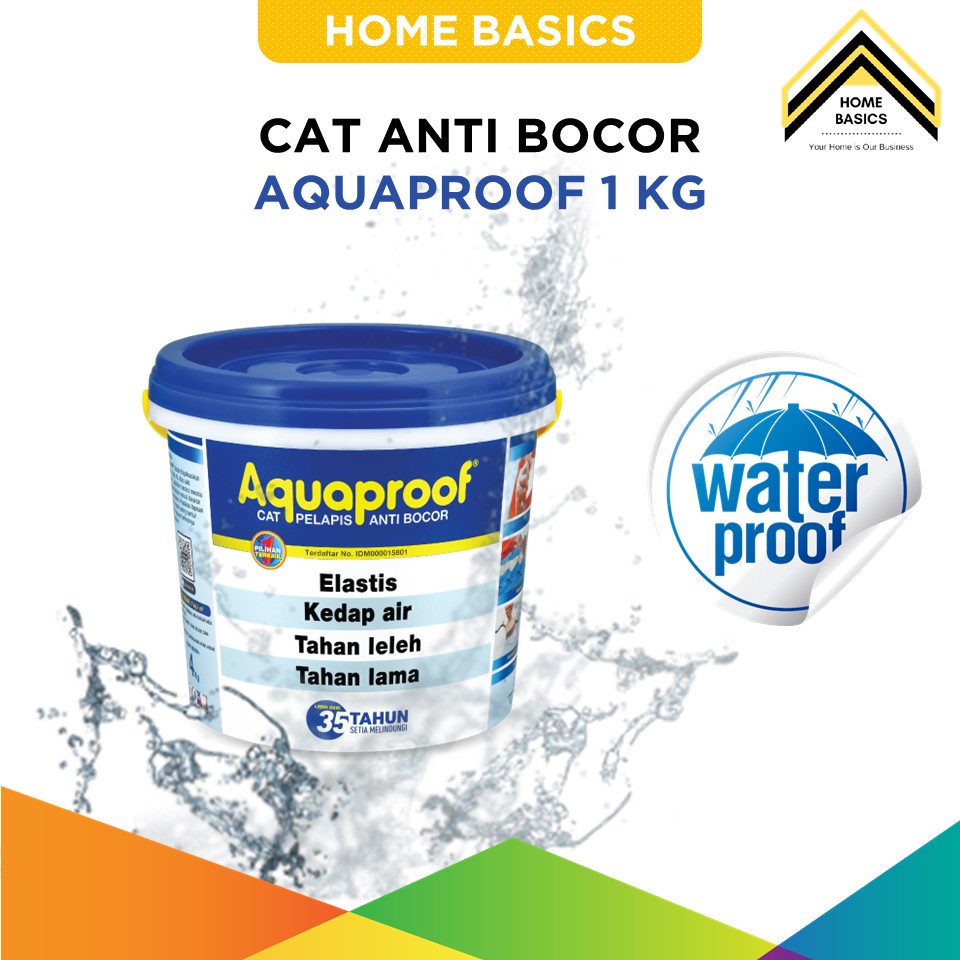 Cat Tembok Anti Bocor Aquaproof 1 kg / Cat Waterproof