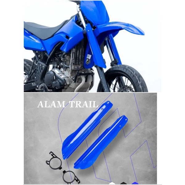 COVER SHOCK USD WR 155 PELINDUNG TUTUP UPSIDEDOWN depan  YAMAHA WR 155