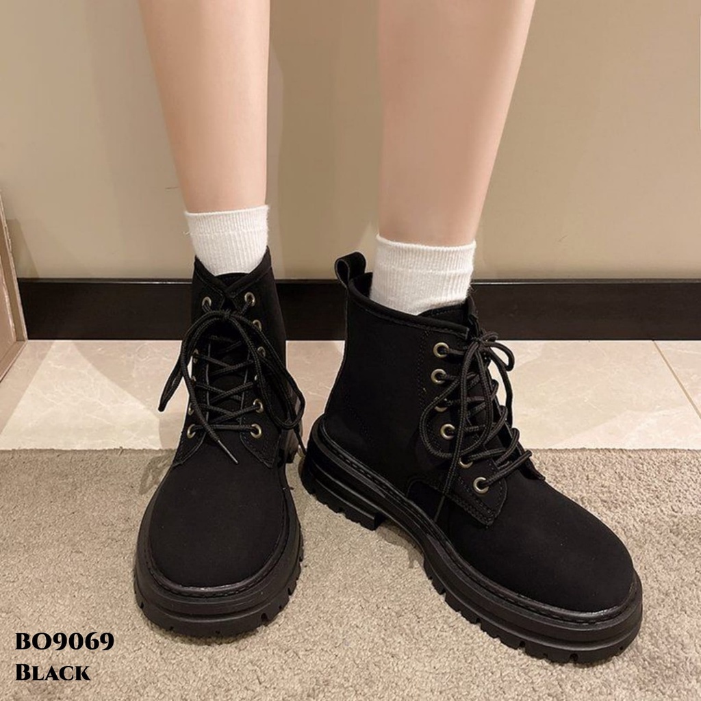 PRF Sepatu Boots Fashion Korea BO9069