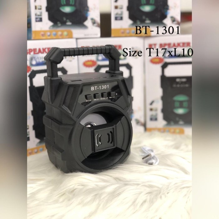 Speaker Mini Speaker Bluetooth BT 1301 Speaker Aktif Portable Salon Mini(Q8U4) Speaker Mini Karaoke 