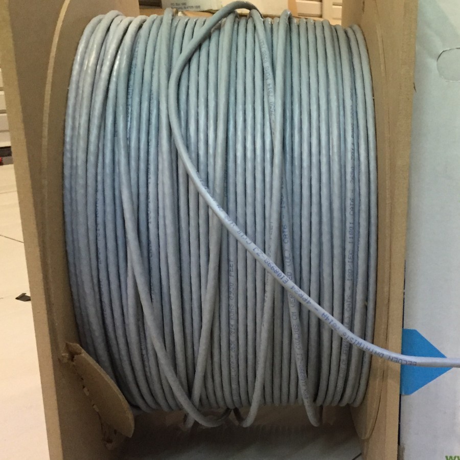 KABEL LAN UTP cat 6 / cat6 BELDEN made in USA meteran / eceran