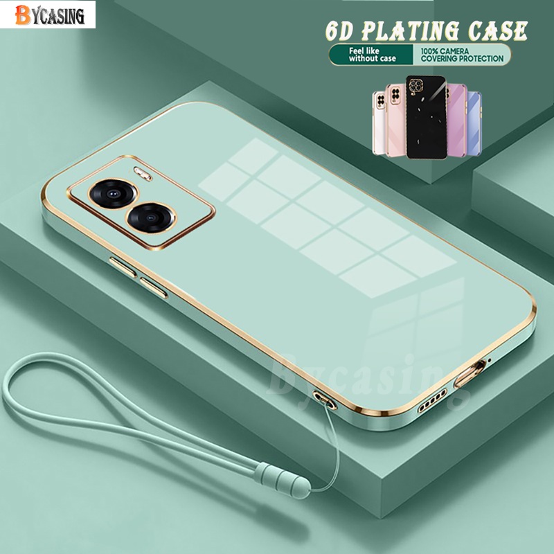 Casing Soft Case OPPO A57 2022 A16K A16e A16 A15 A15s A55 A95 A74 A5S A12 A7 A11K A3S A12E A53 2020 A33 6D