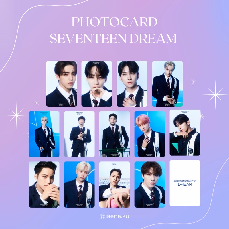 [SEVENTEEN] PHOTOCARD SEVENTEEN DREAM ‼️BACA DESKRIPSI‼️