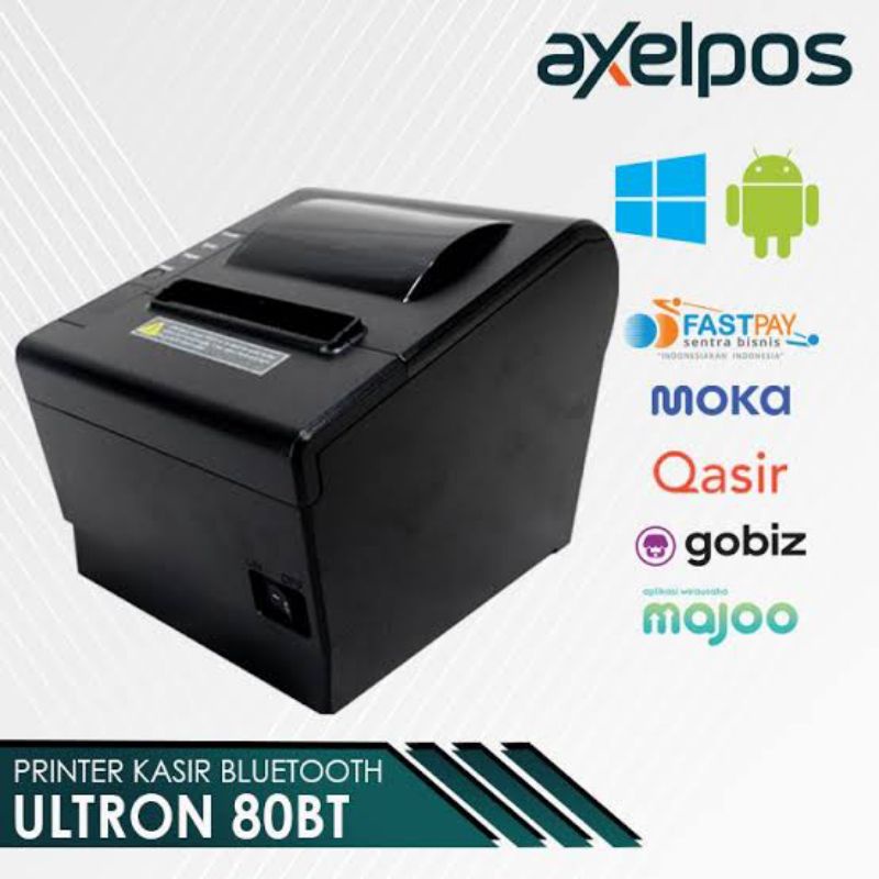 Printer Bluetooth Ultron ULT-80BT 80MM Printer kasir thermal Auto cut ULT80BT