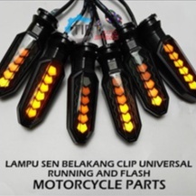 Lampu Sen LED Running 2 Warna Vixion Byson Mx King CB CBR Aerox Vario New Ninja DLL