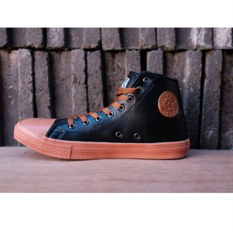 Termurah sepatu Converse all star boots kulit