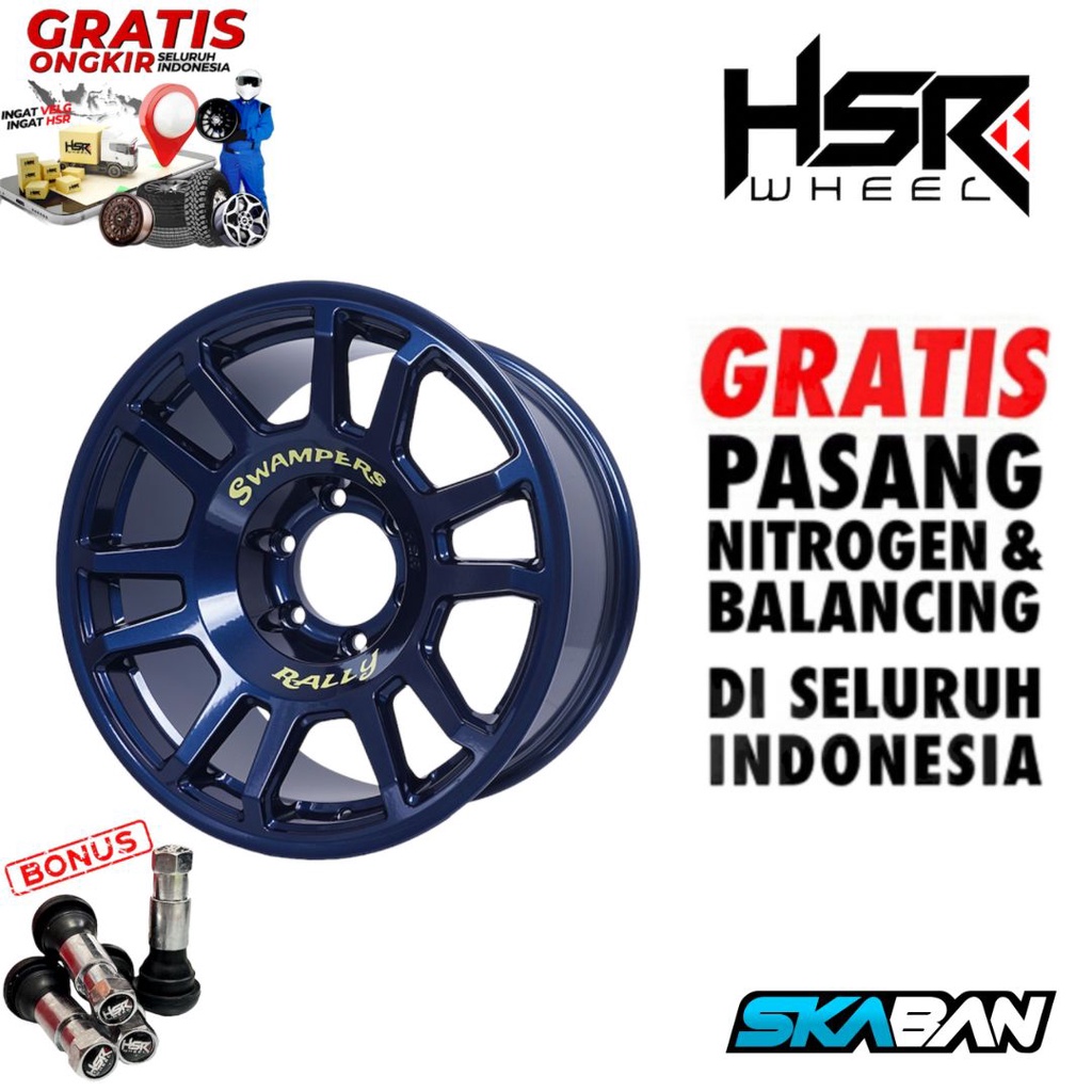 VELG MOBIL RING 18 SWAMPERS HSR R18X9 H6X139,7 ET0 DARK BLUE GLOSSY