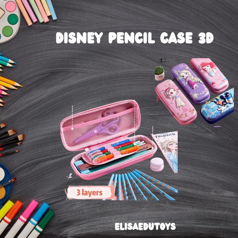 

pencil case 3D disney
