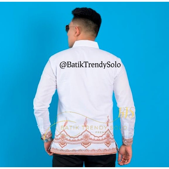 Hem  Kemeja Baju Batik Pria Cowok Laki Laki Slimfit Full Lapis Furing Lengan Panjang Lengan Pendek Original Asli Batik Jumanta Solo Laweyan Size S M L Xl XXL Bahan Katun Premium  178