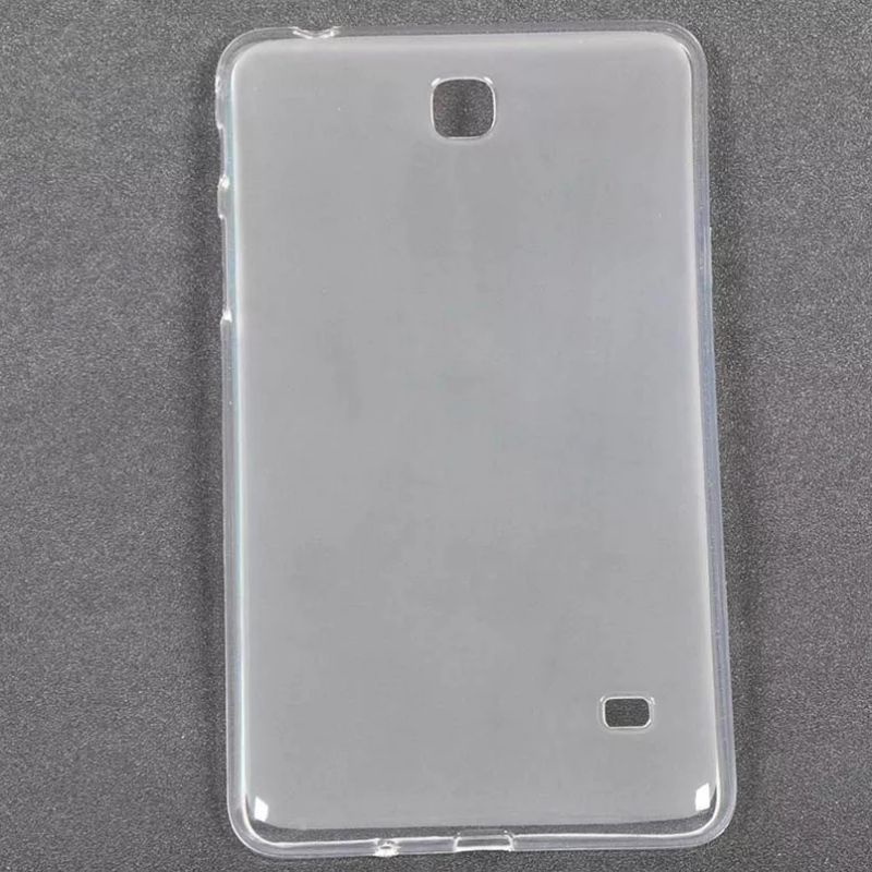 Samsung Galaxy Tab 4 7.0INCI T230 T231 T235 Case Silicon Softcase Ultrathin Casing Cover Jelly Silikon TPU Soft Pelindung belakang Clear Bening hitam tablet