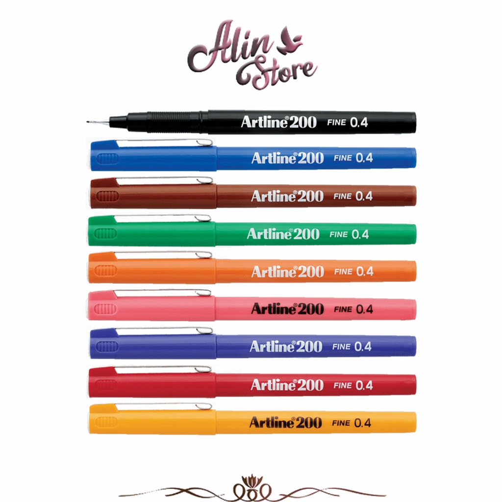 

Spidol Fineliner EK-200 0.4mm Artline