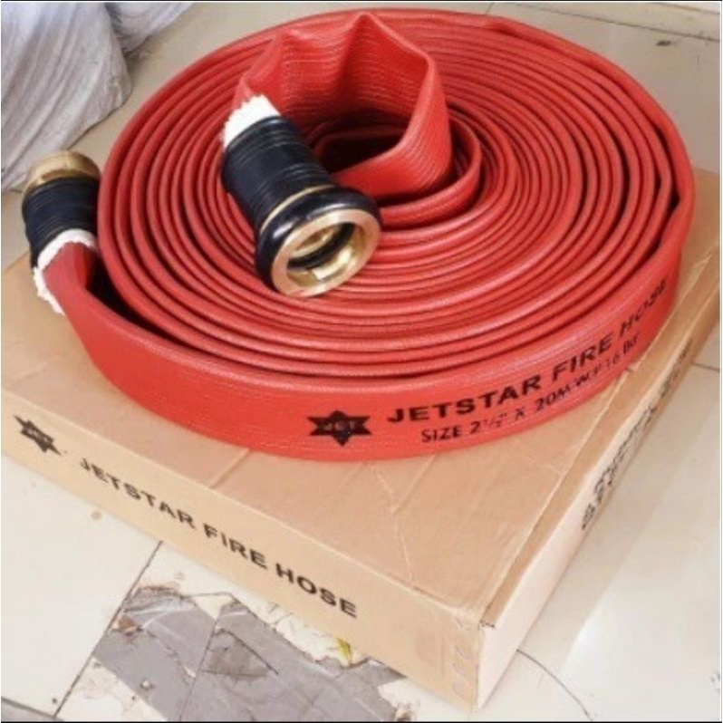 Rubber Fire House  - Selang Hydrant JETSTAR 2,5&quot; x 30meter