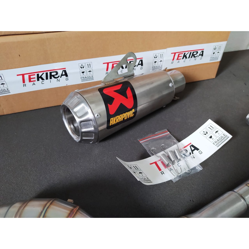 Knalpot Akrapovic GP Style Pcx Adv Vario 160 150 125 110 New Keyless Led Fi Techno Bohlam Beat Delux