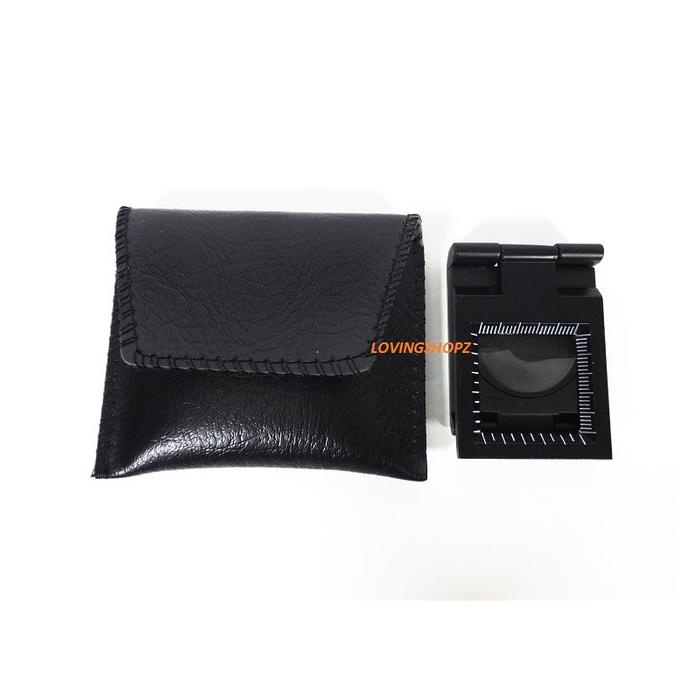

(COD) Kaca Pembesar Lipat, Magnifier Stainless, Besi BERMUTU Kode 1432