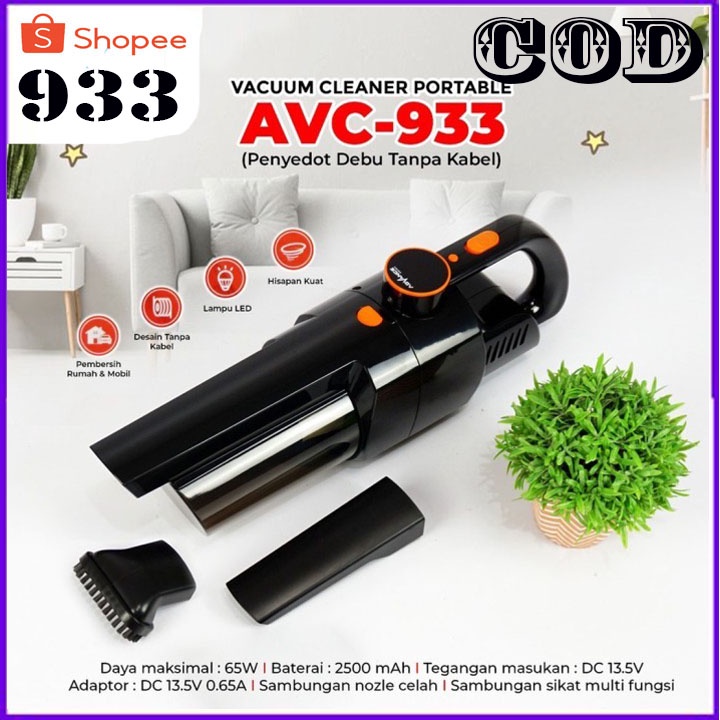 Vacuum Cleaner Advance AVC933 Penyedot Debu Multi Fungsi BERGARANSI RESMI MANTAP