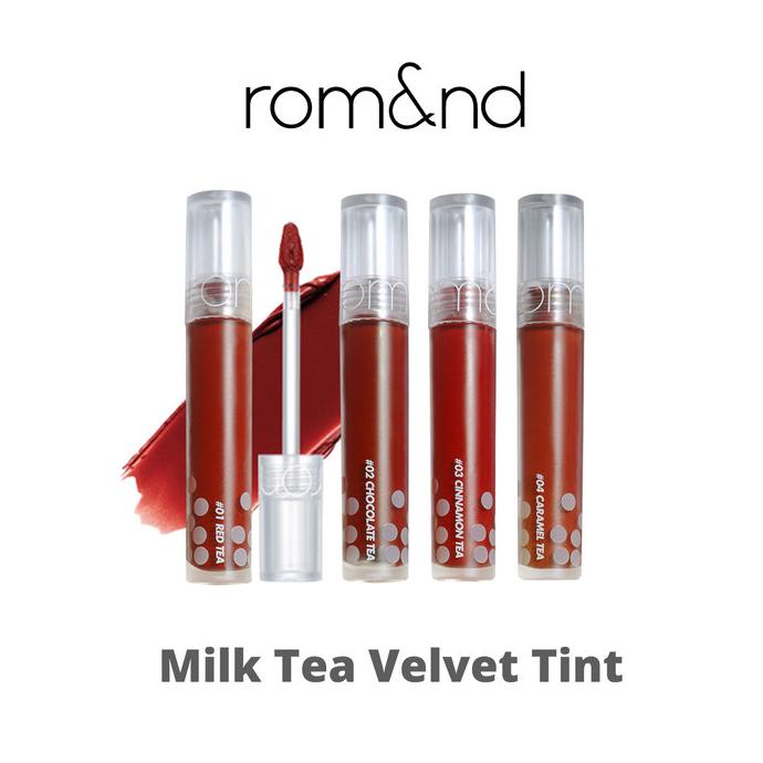 [NEW] ROMAND MILK TEA VELVET TINT (4 COLOURS)
