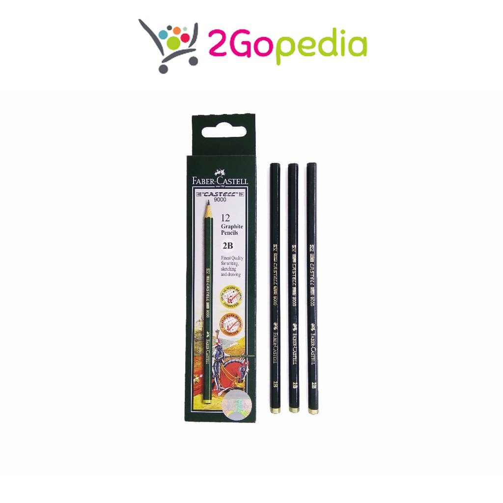 

Pensil Tulis Ujian 9000 Series Faber-Castell Grosir Murah Atk
