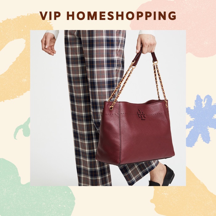 Tas Wanita Tory Burch Mcgraw Chain Shoulder Bag Original