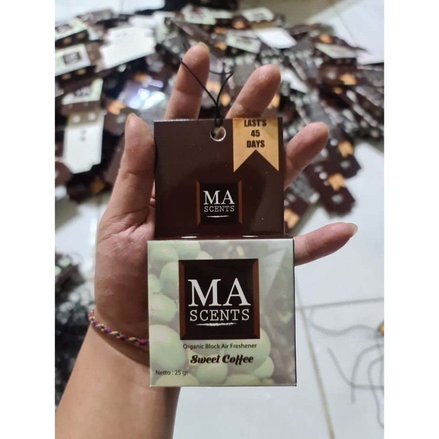 Kanzo - Parfum Coffee Organik Mobil Ruangan MA Scents / Parfum Balok MA SCENTS Organic Sweet Coffee