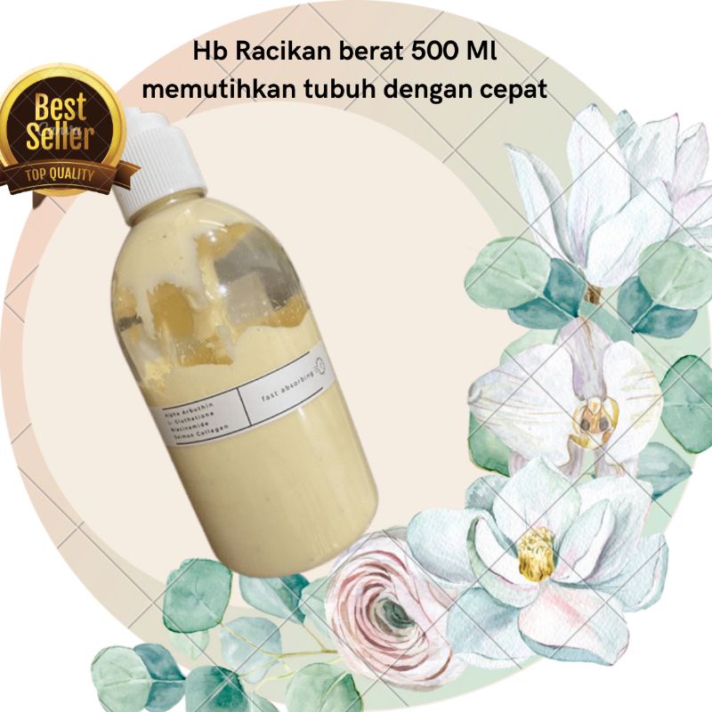 HB Racik HB BOOSTER/Hb pemutih racikan aman/ hanbody pemutih/lotion pemutih racikan HB Booster