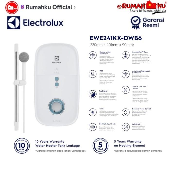 Water Heater Water Heater Instant Electrolux Ewe 241Kx-Dwb6