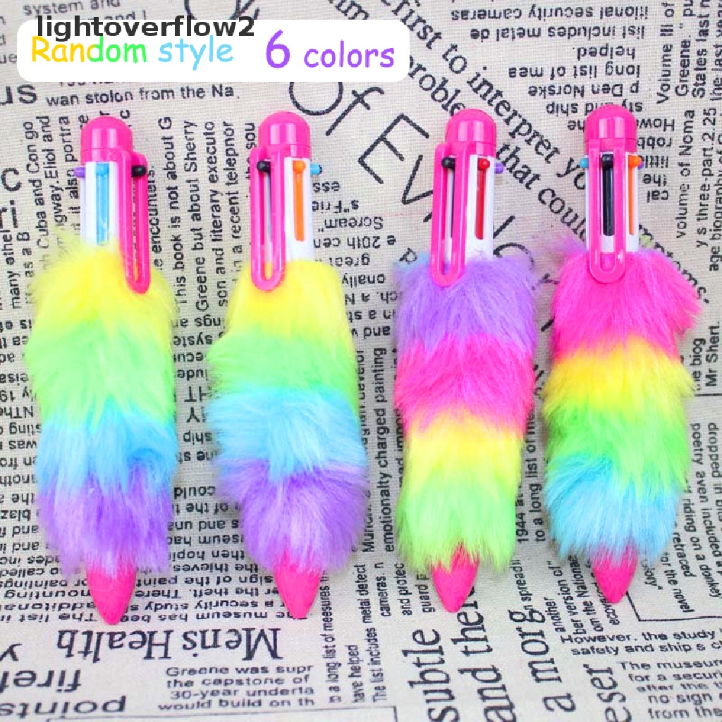 (lightoverflow2) Pulpen 6 in 1 Untuk Sekolah / Kantor