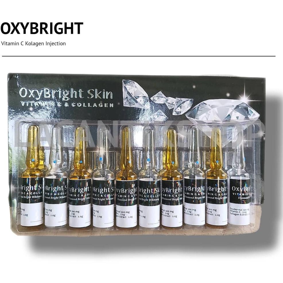 COD Oxybright Vitamin C 3000 Collagen 2000 Oxy 300mg Vit C Premium  oxy bright (ART. 719)