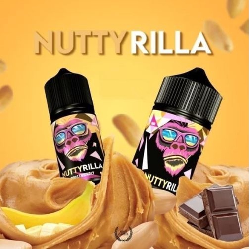 Pods Friendly Nuttyrilla 30ml 12mg by Hero57 x Juice Cartel