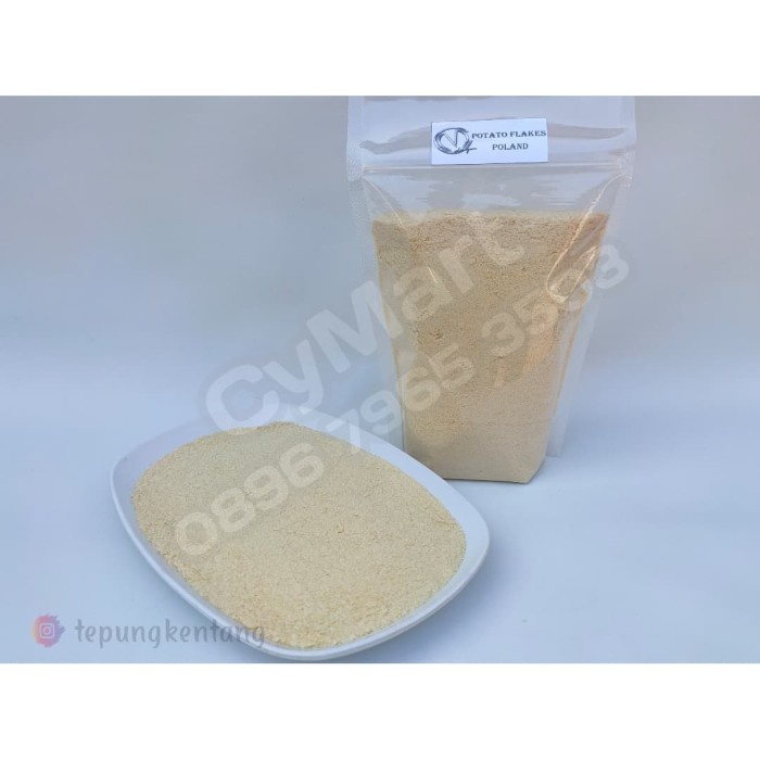 

Tepung Kentang Tepung Kentang Potato Flakes 1000Gr, Dari Eropa ( Untuk Perkedel)