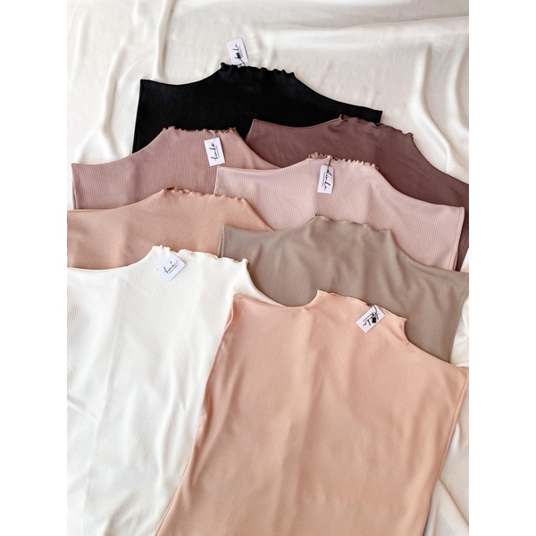 Karra Inner Inner Tanpa Lengan Wanita Dalaman Manset Rajut Terlaris