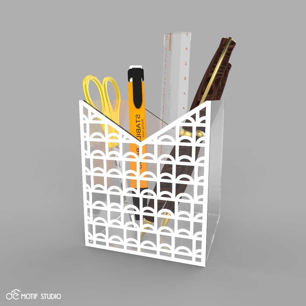 

DESK PEN HOLDER STAND STATIONERY ORGANIZER STORAGE DESKTOP CLEAR ACRYLIC KERANJANG TEMPAT KOTAK PENYIMPANAN ALAT TULIS ATK MEJA PENSIL PULPEN PENA KANTOR KOSMETIK MAKE UP COSMETIC AKRILIK BENING SERBAGUNA MULTIFUNGSI MINIMALIS MODERN ABSTRACT FREEHAND 080