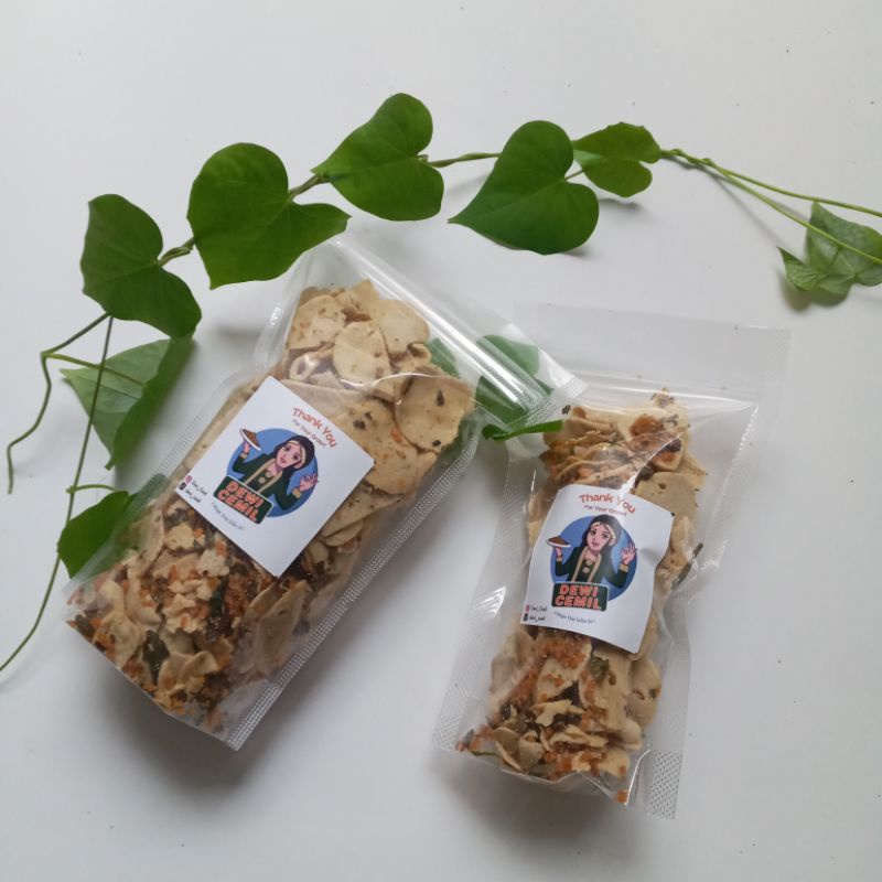 

COD Basreng 200g viral original asin daun jeruk 100% renyah