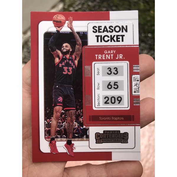 GARY TRENT JR NBA CONTENDERS CARD