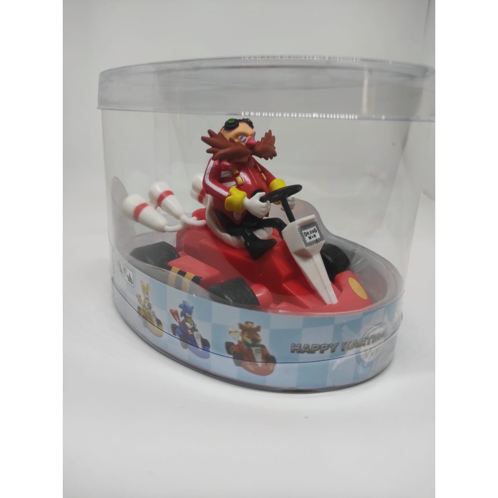 Mainan Sonic Kart Pull Back Happy Karting Paradise Wii Figure Sonic