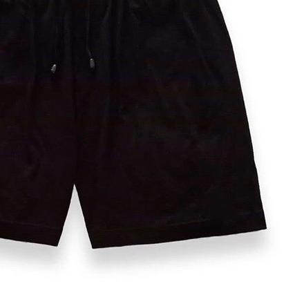 celana pendek pria hitam polos - Hitam