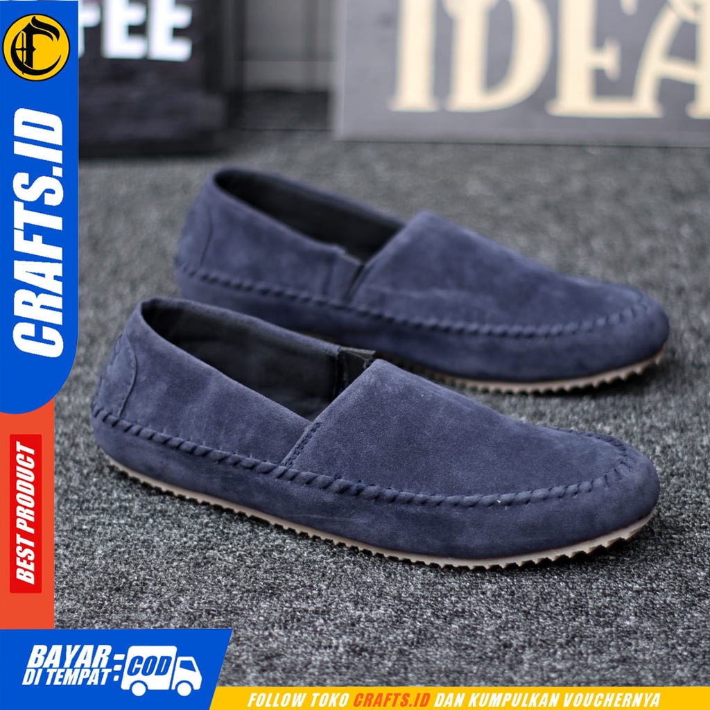 CRAFTS noah - Sepatu Casual Slip On Santai Pria