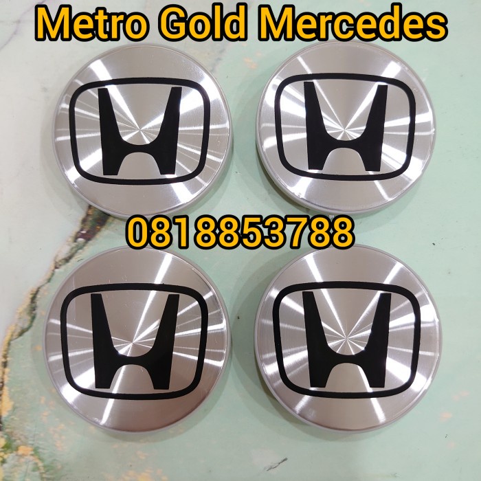 Dop Roda Velg Honda 68mm Emblem Dop Honda Jazz Mobilio Brio City BRV