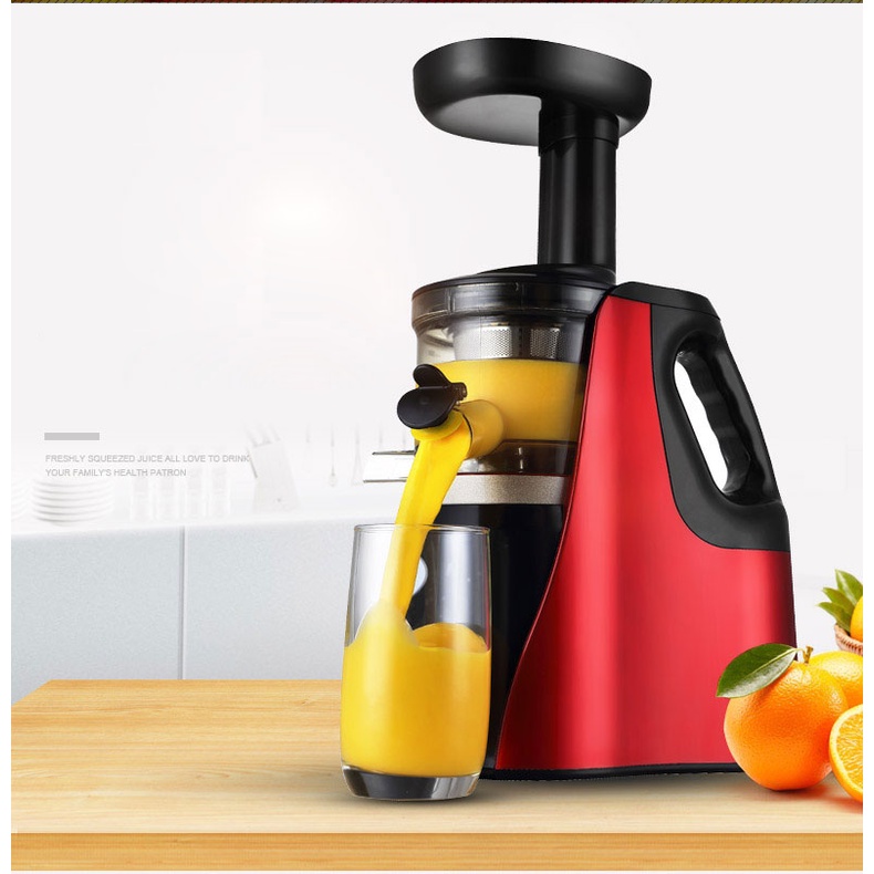 Blender Juicer Portable 99% fresh Lubang kecil 600ML slow Juicer Multifungsi-1 tahun jaminan
