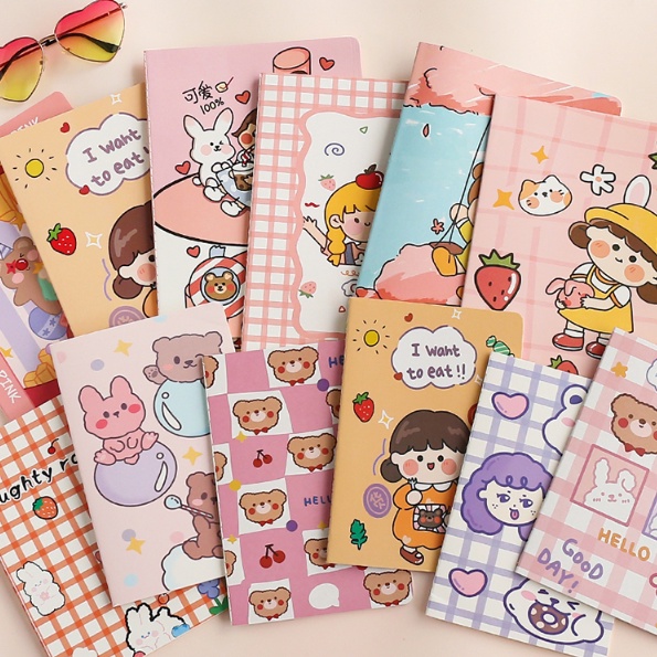 

Buku A5 Note Book Catatan Lucu Burung Musim Panas Karakter [scood]