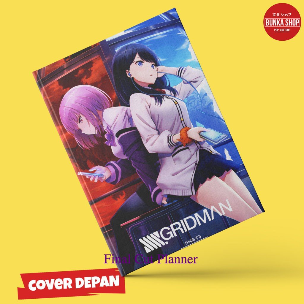 

Note Book Film Anime SSSS Gridman Duo Hardcover A5 Buku Tulis Catatan Murah .