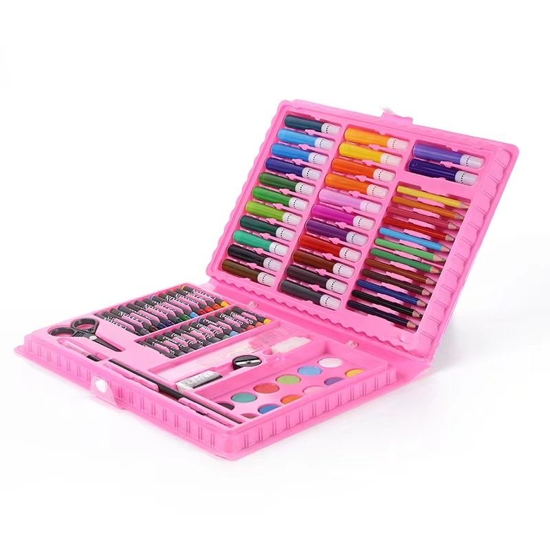 

Set Koper 86 in 1 Crayon / Crayon Anak Set Lengkap / Oil Pastel Crayon Pena Cat Air 68 Pensil Warna / Set Kuas Lukis / Set Kuas Lukis Lengkap / Set Kuas Lukis Cat Air / Crayon Pena Cat Air