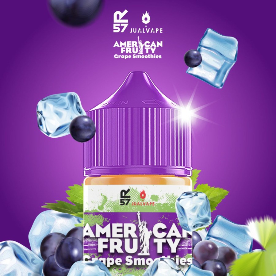 R57 American Fruity Grape Smoothies 60ML by Hero57 x Jual Vape