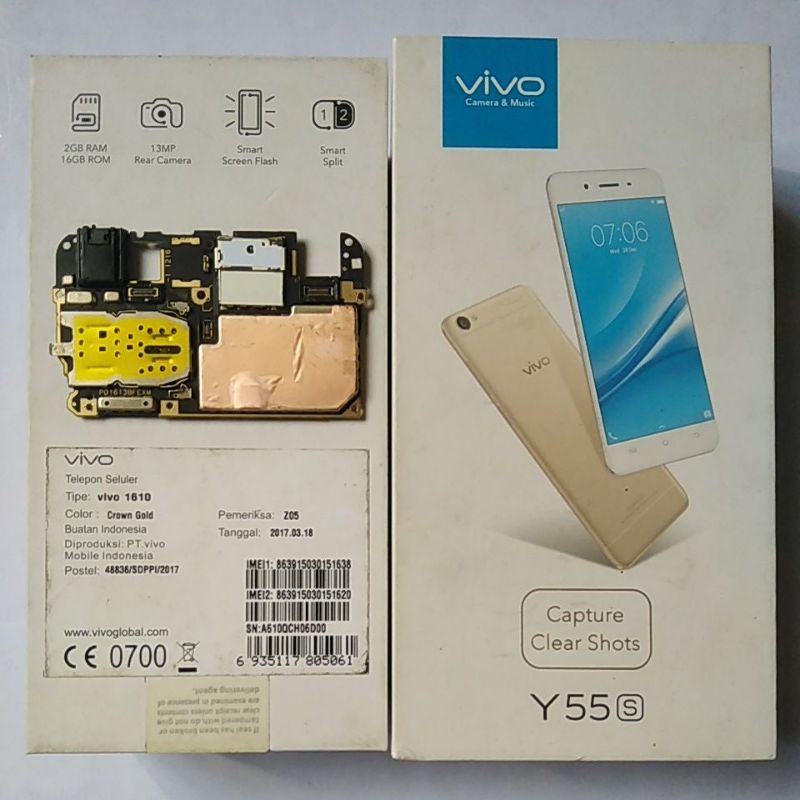 Mesin nyala normal Vivo Y55s