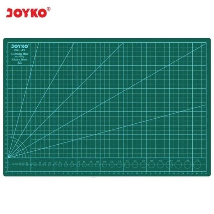 

Cutting Mat A3 Joyko (45 X 30 X 0.3 Cm) Self Healing Murah Bagus