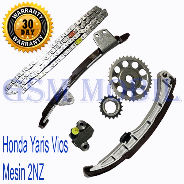 Rantai Keteng Timing Chain Timing Kit Toyota Yaris Vios 2NZ - 5926