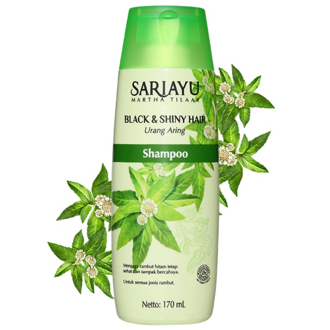 SARIAYU SHAMPO 170 ML - SAMPO SARIAYU LIDAH BUAYA, URANG ARING, WORTEL, MERANG